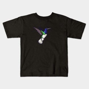 White-Throated Jacobin Kids T-Shirt